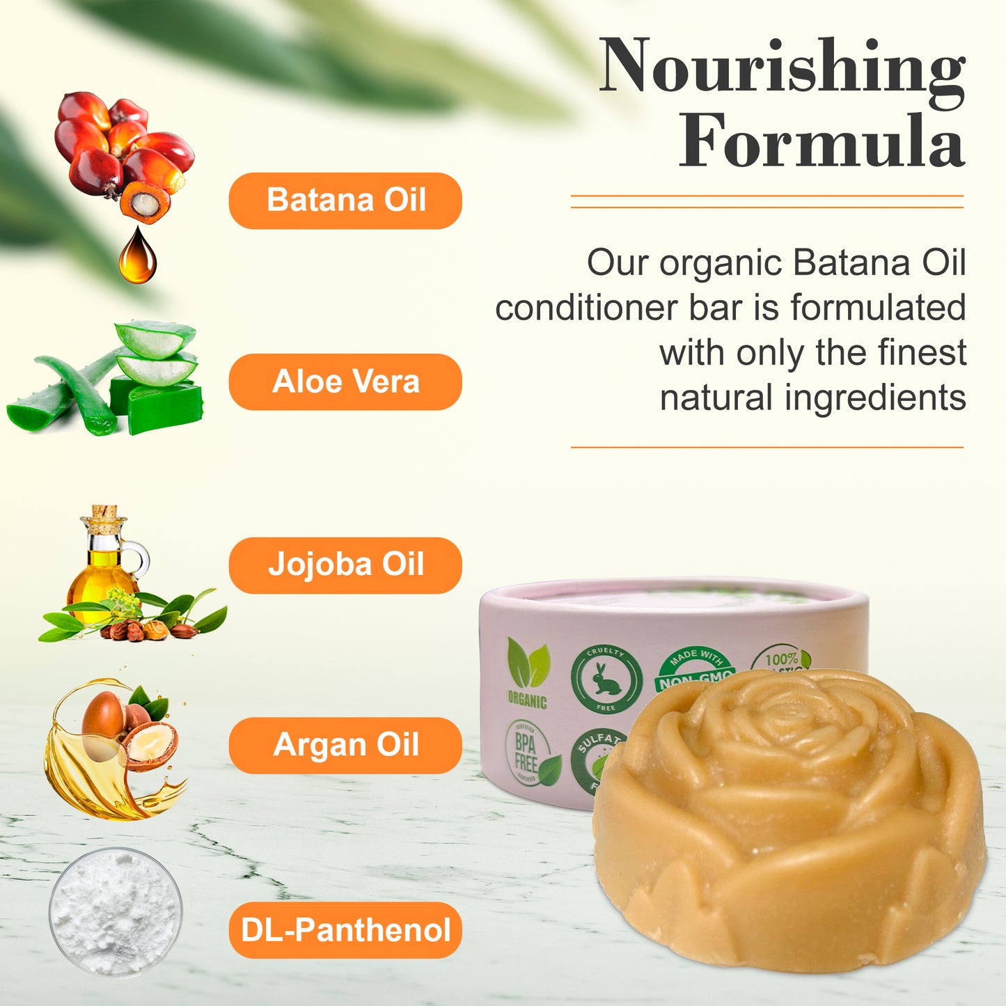 BATANA OIL for HAIR GROWTH Conditioner Bar