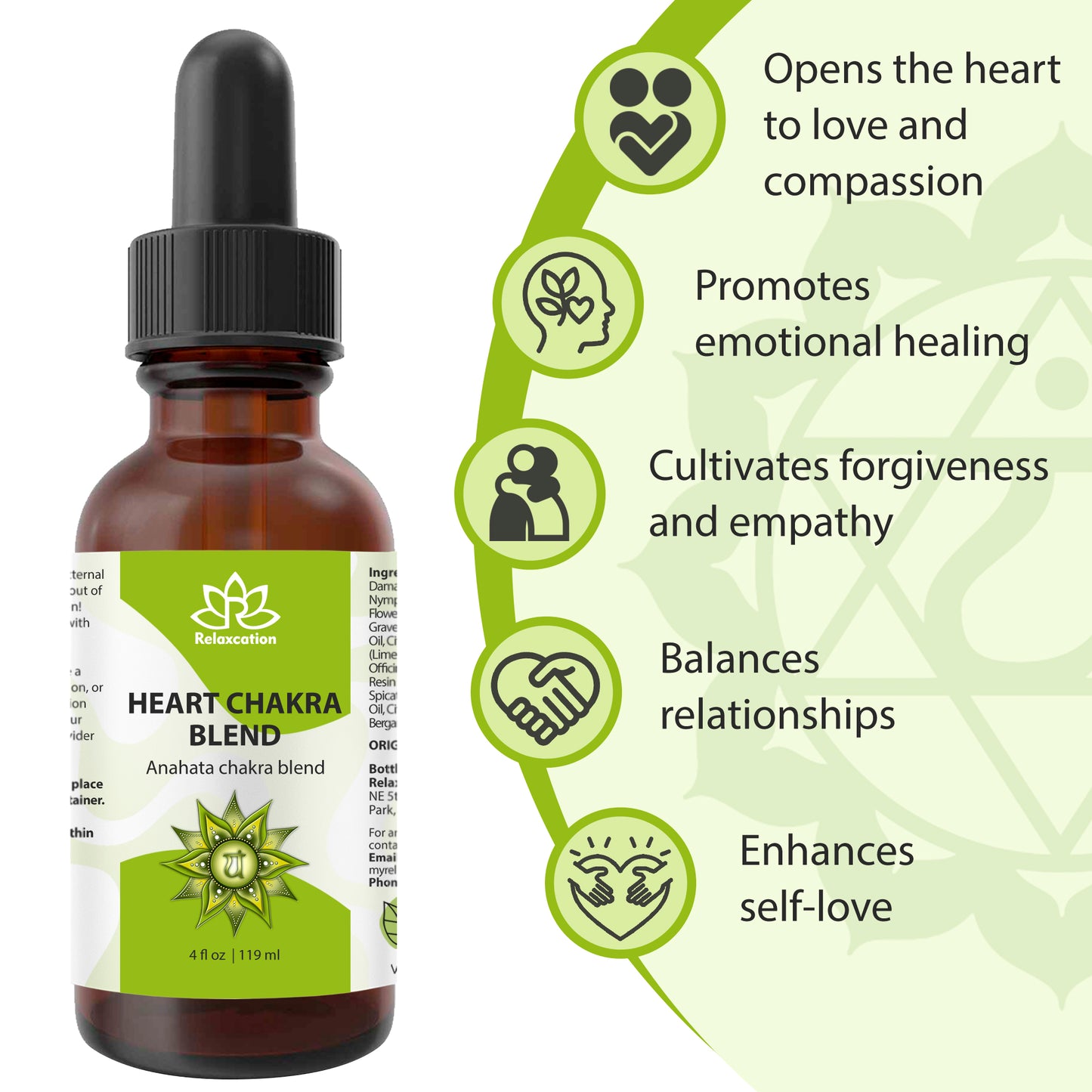 Heart Chakra Essential Oil Blend – Anahata