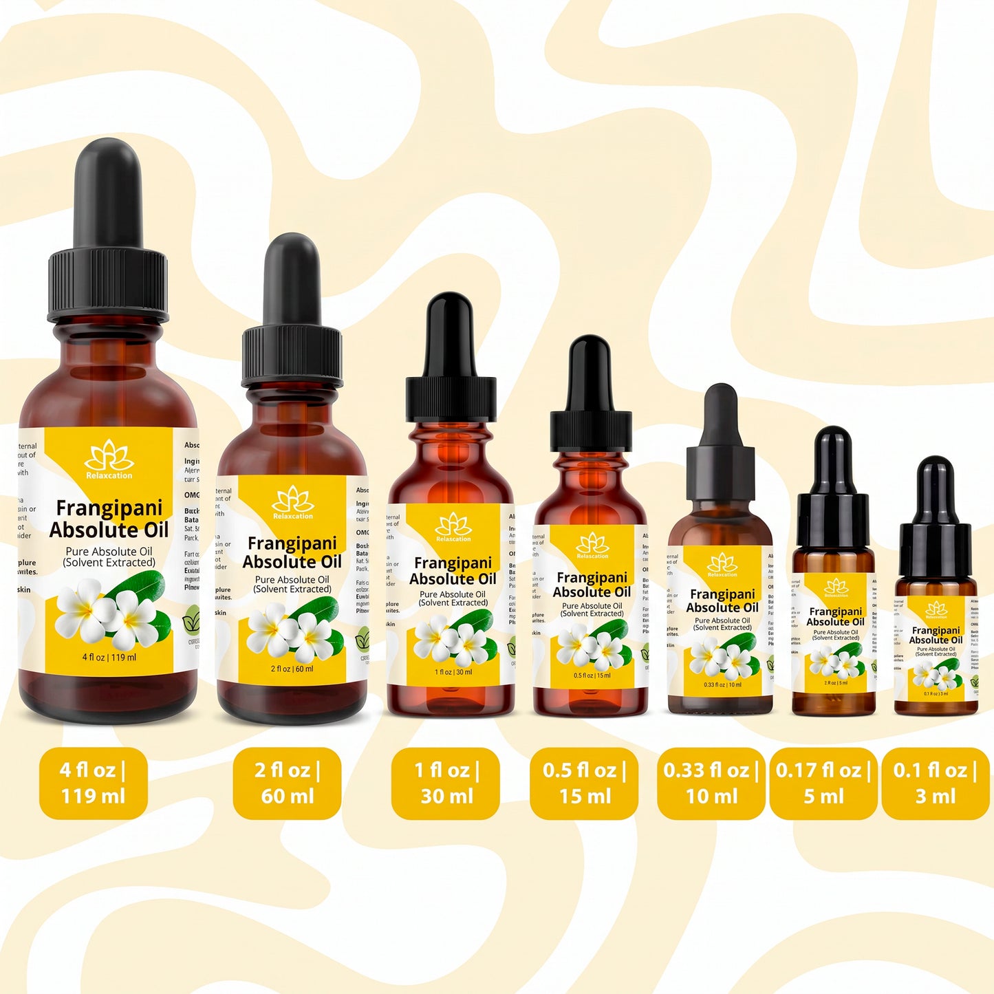 Frangipani Oil – Tropical Floral Beauty Oil for Skin, Hair & Aromatic Blends