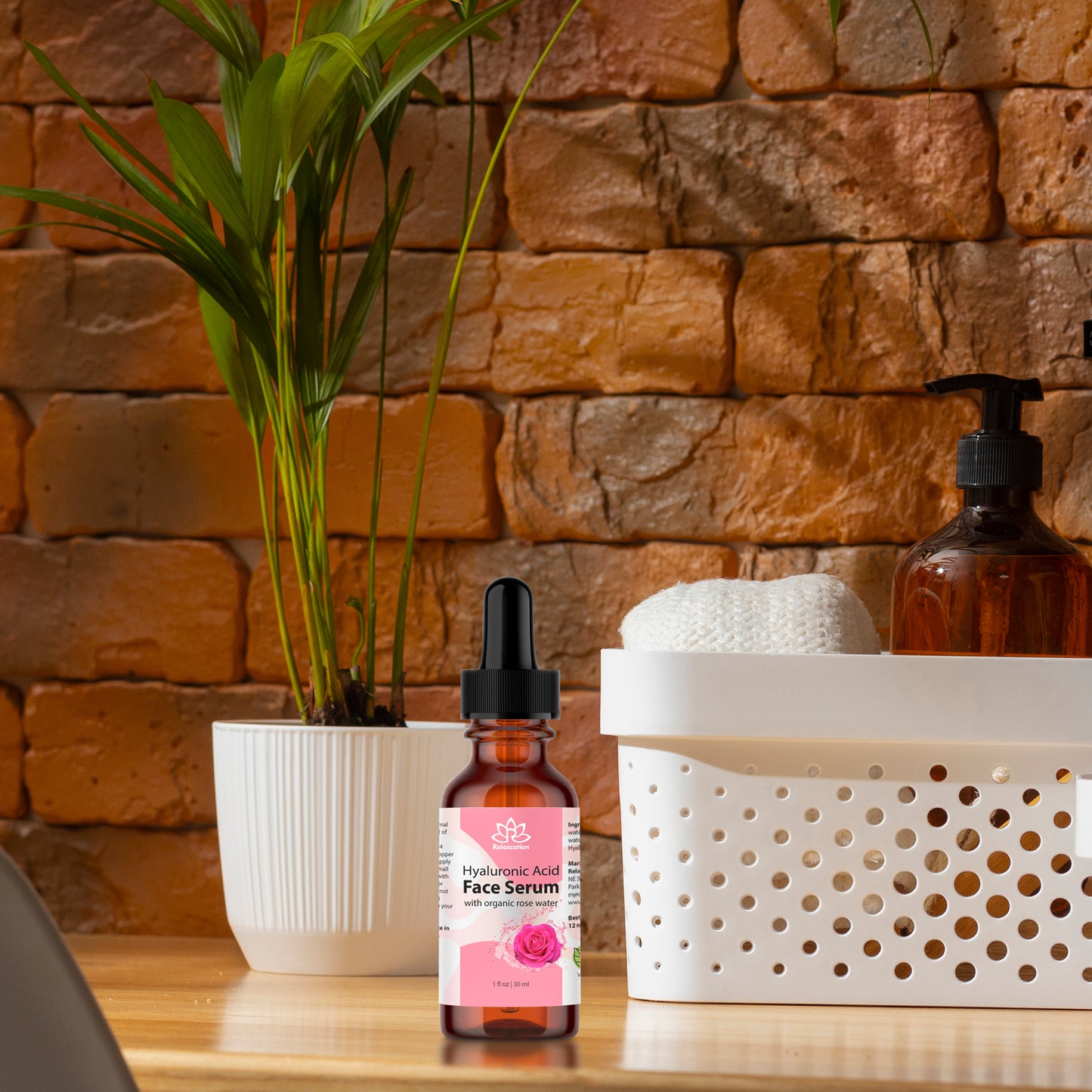 Hyaluronic Acid Serum with Rose Water