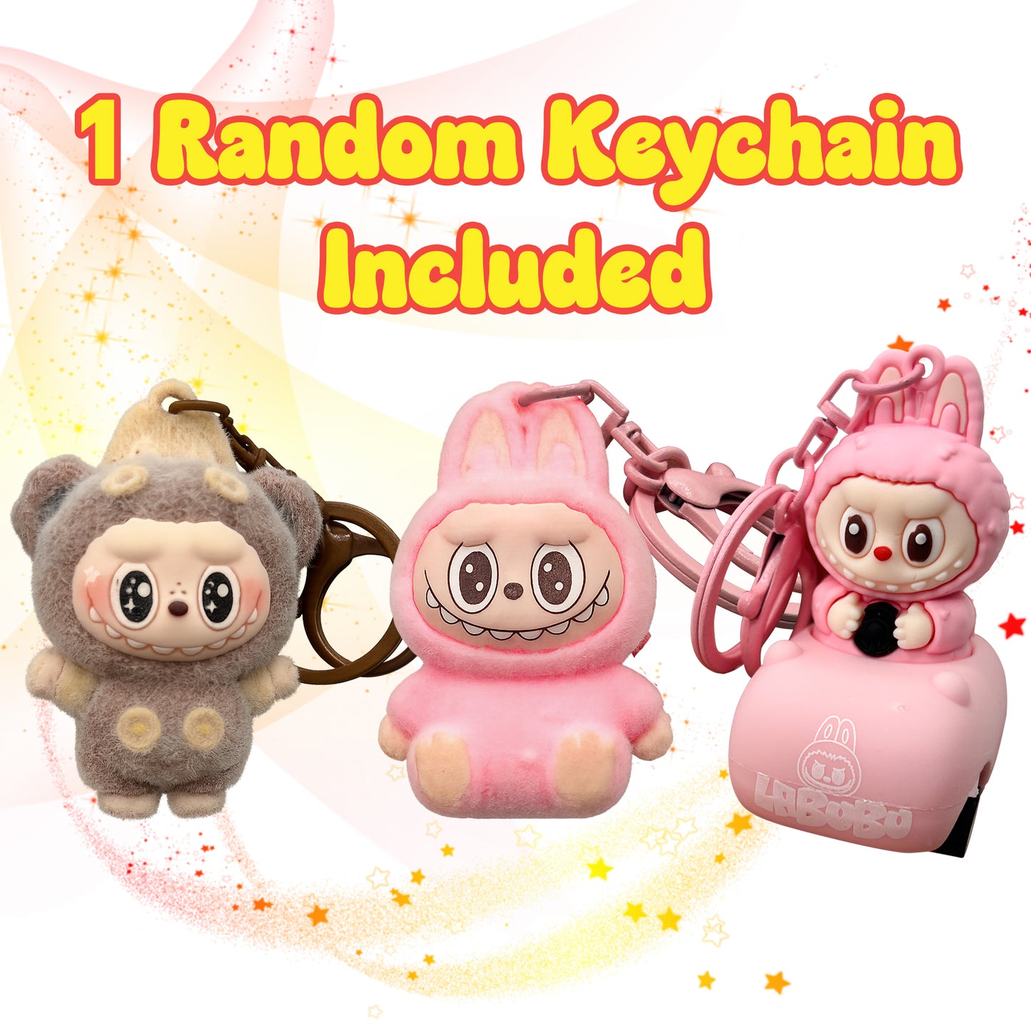 3 Big Bath Bombs for Kids with Labubu Toys Inside