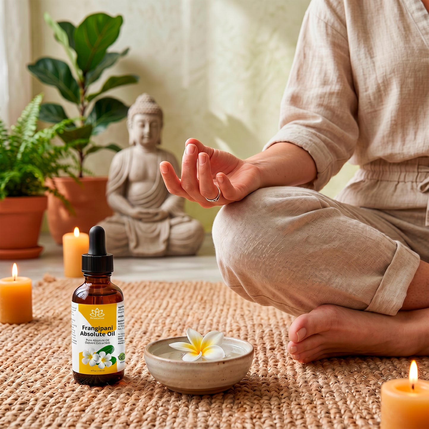 Frangipani Oil – Tropical Floral Beauty Oil for Skin, Hair & Aromatic Blends