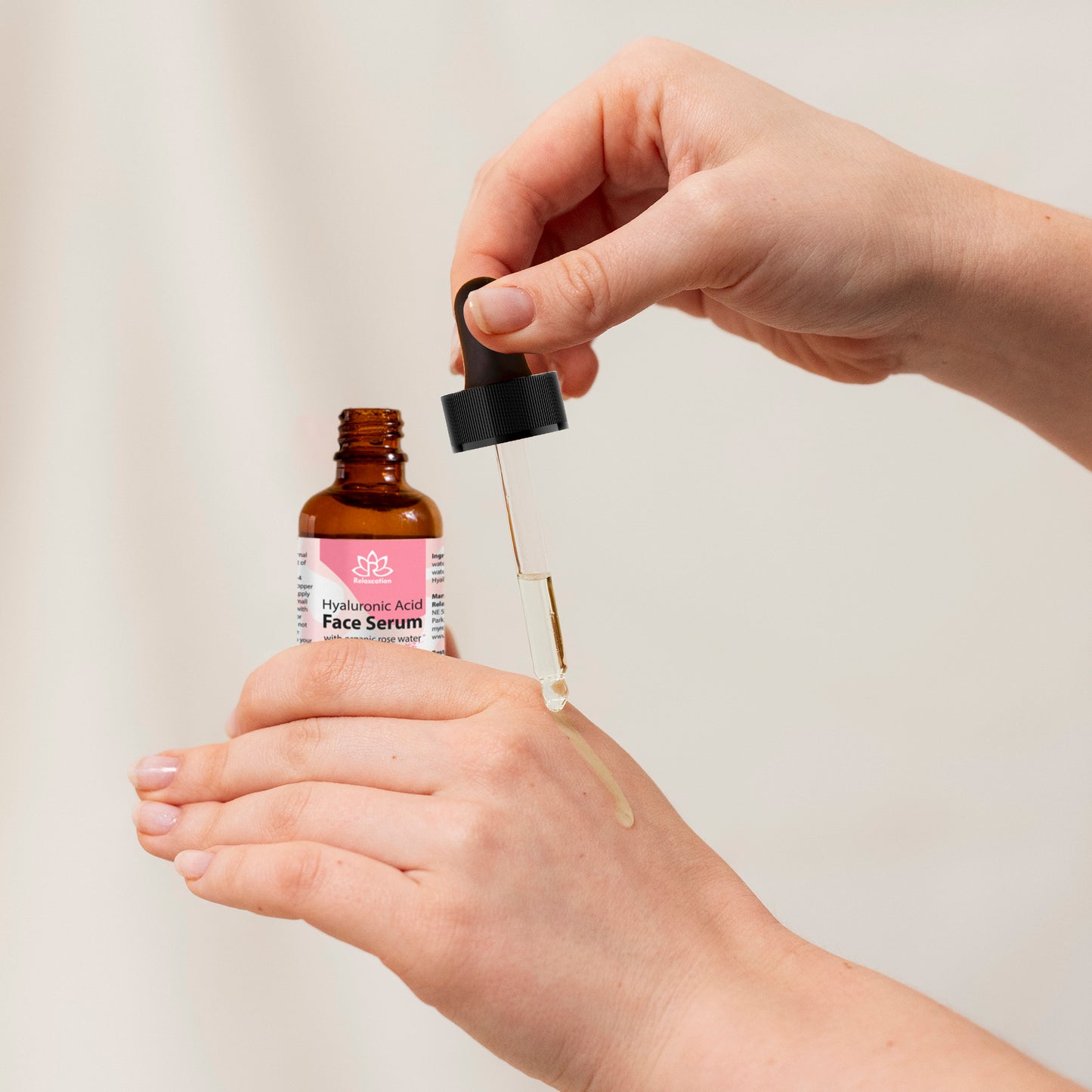 Hyaluronic Acid Serum with Rose Water