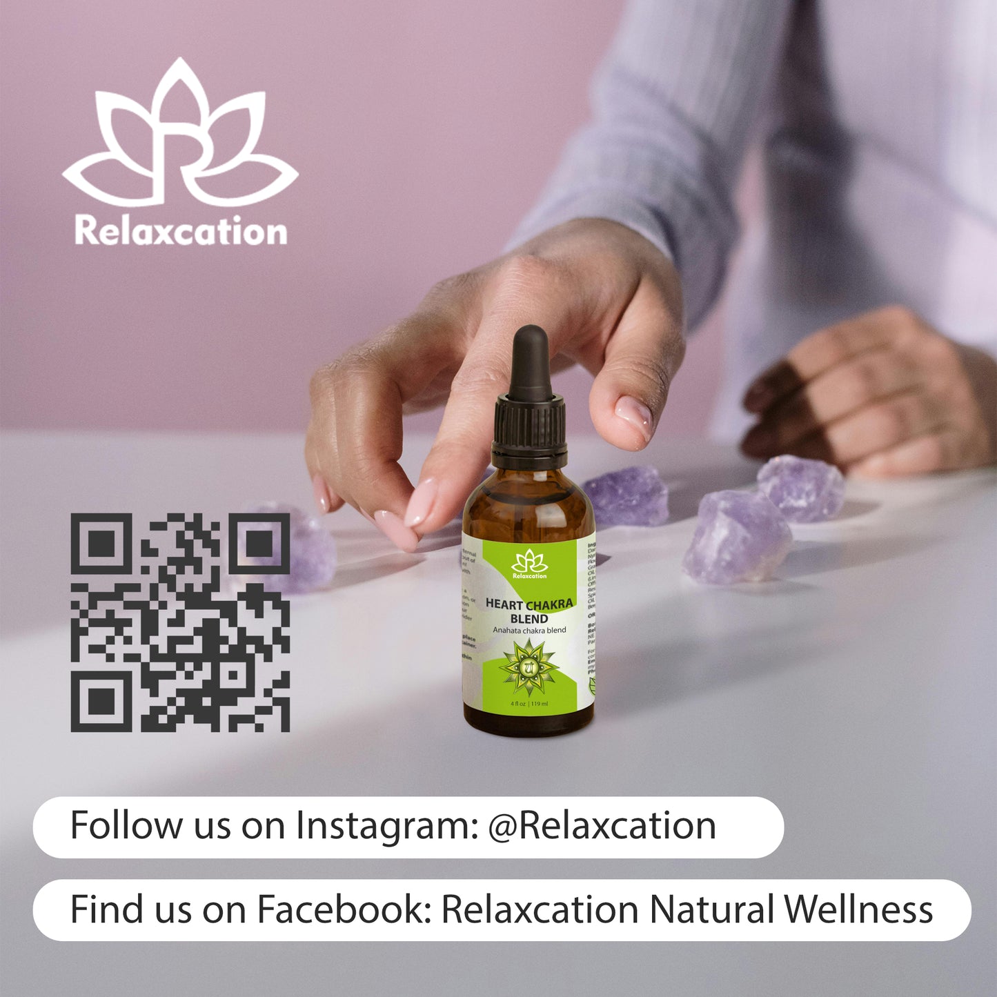 Heart Chakra Essential Oil Blend – Anahata