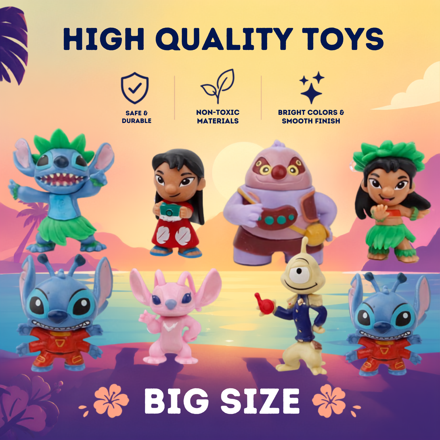 Bath Bombs for Kids with Stitch Toys Inside