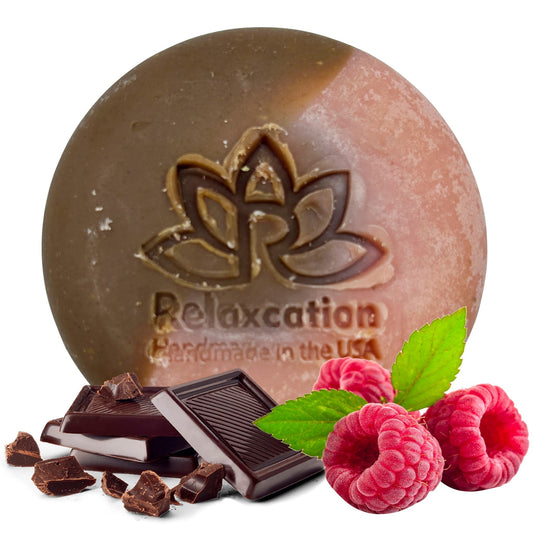 Raspberry Chocolate Natural Soap Bar