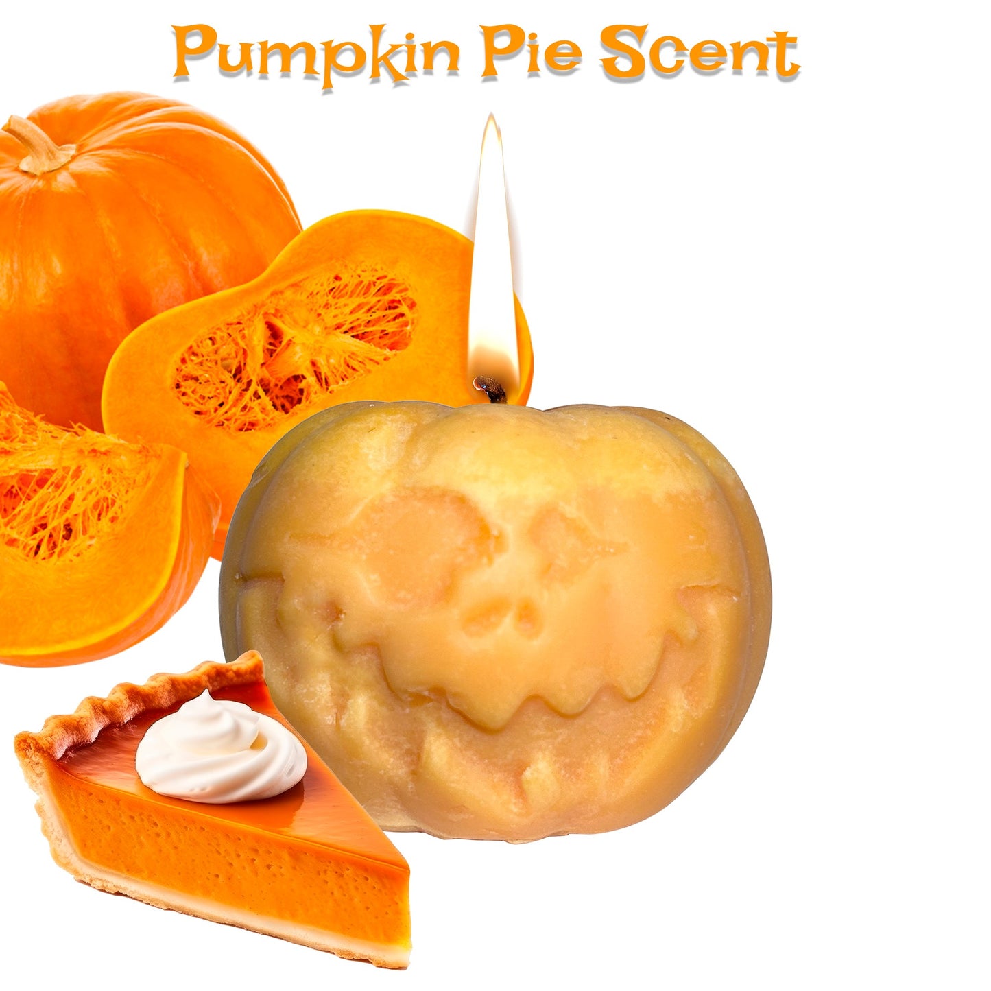 Pumpkin Candle with Pumpkin Pie Scent