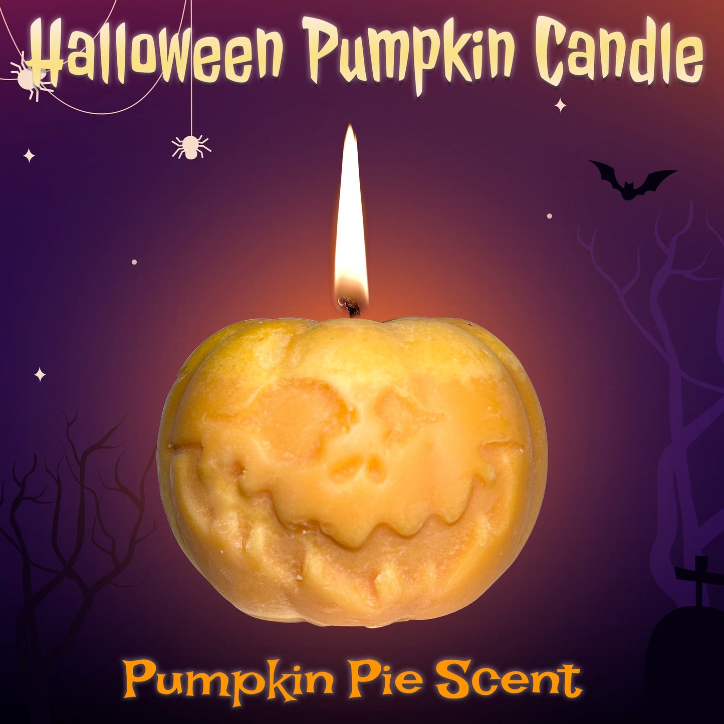 Pumpkin Candle with Pumpkin Pie Scent