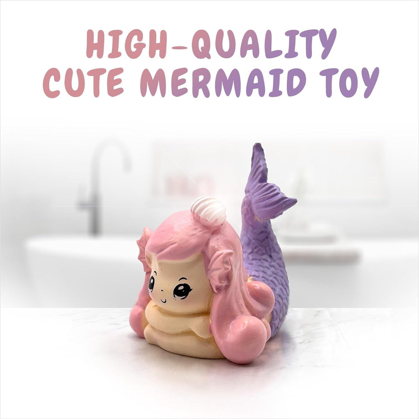 Mermaid Toy Bath Bomb for Kids with Surprise Inside