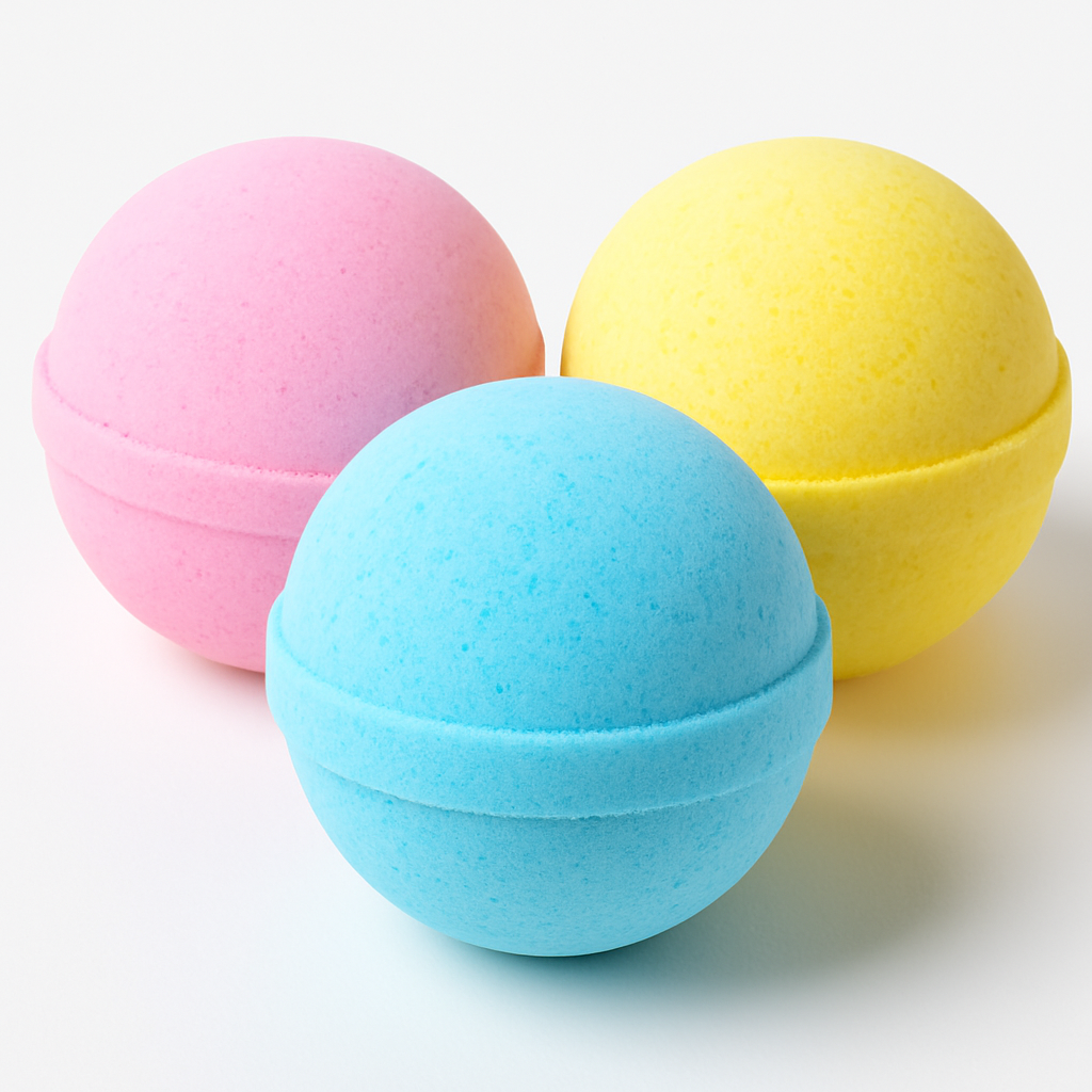 3 Big Bath Bombs for Kids with Labubu Toys Inside
