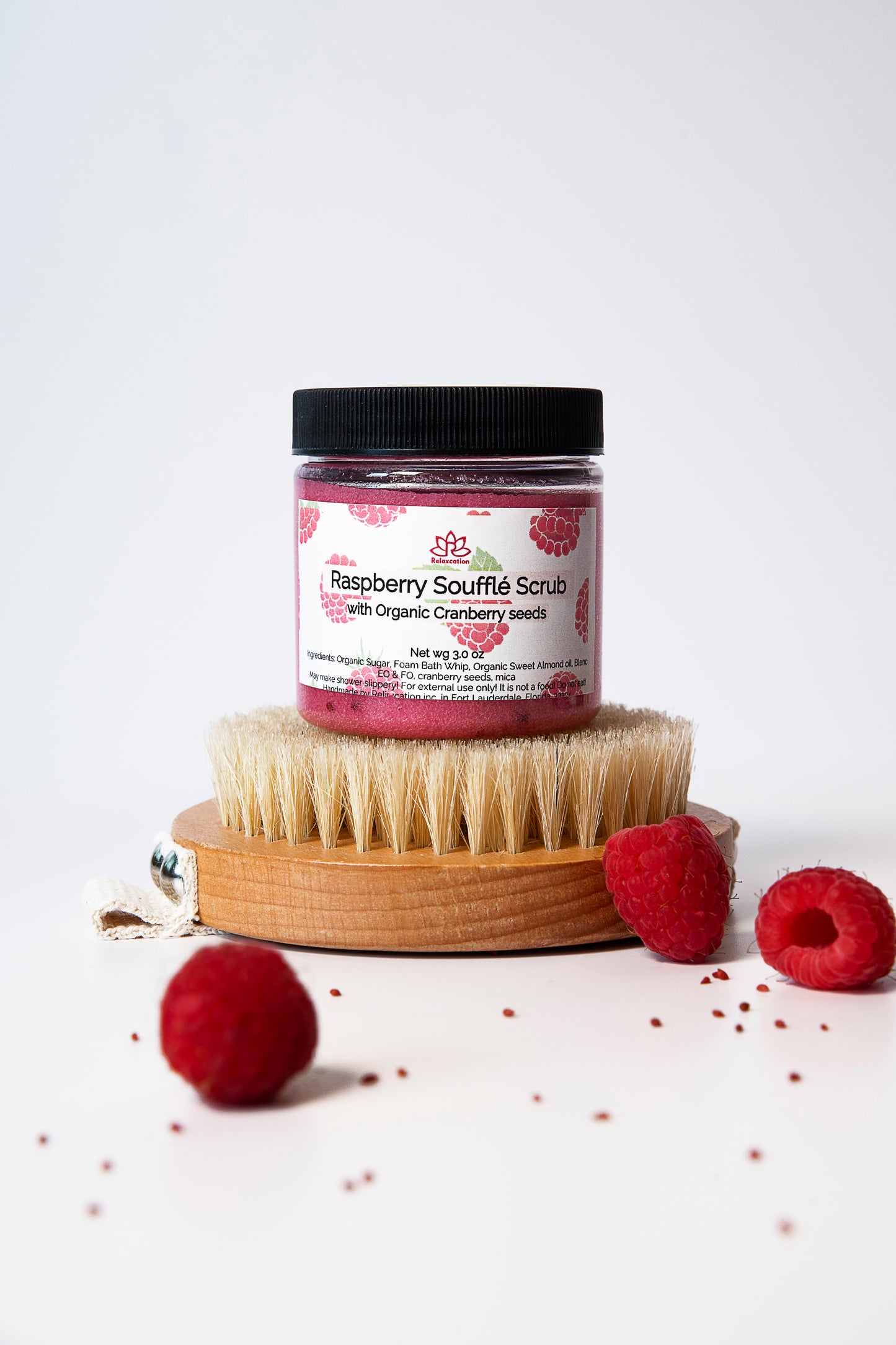 Body Sugar Scrub Souffle "Rockin' Raspberry" Scent - 4 oz