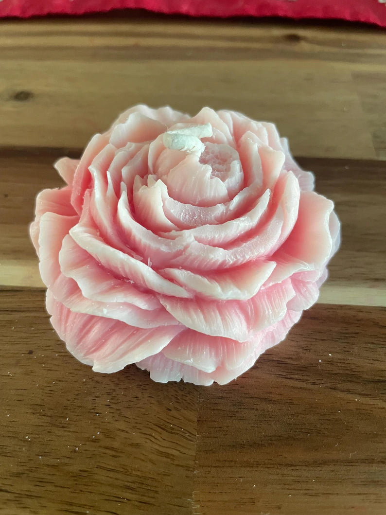 Candle Peony Flower Shaped Candle