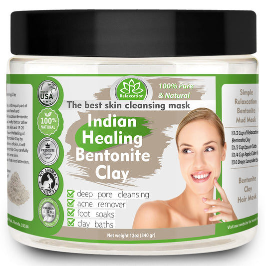 Pure Indian Healing Bentonite Clay