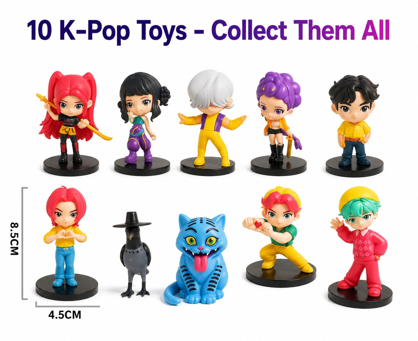 Bath Bombs for Kids with K-POP Toys Inside