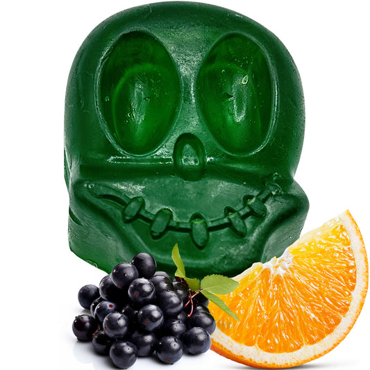 Halloween Soap SKULL Orange and Berries Scent