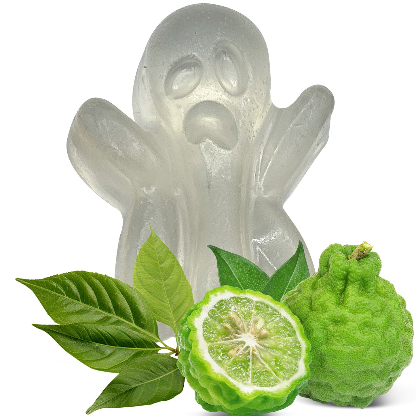 Halloween Soap GHOST Bergamot White Tea Scent