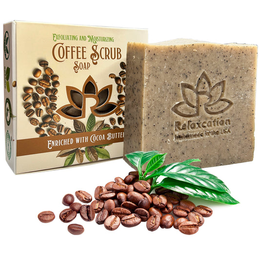 Coffee Scrub Natural Soap Bar - Exfoliating