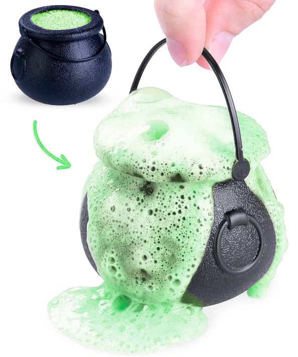 Witches Brew Cauldron Bath Bomb - Surprise Scary Toy Inside