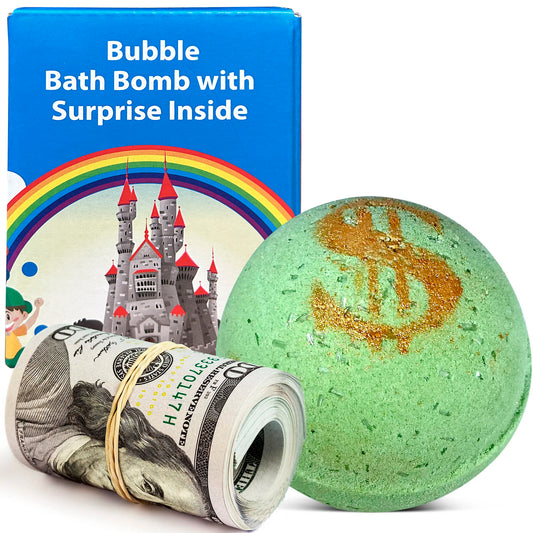 ACAI Berries and Satin Bath Bomb with Money Surprise - Prize up to $100