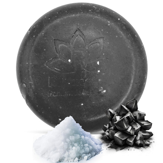 Black Charcoal Dead Sea Salt Soap