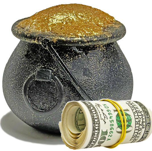 Halloween CASH Cauldron With Real Money