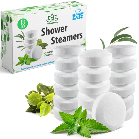 All-Natural Shower Steamers Tablets - Extra Strong 2 oz/each 18 Set