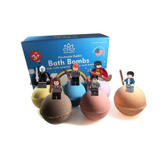 Bath Bombs for Kids with Surprise HARRY POTTER Toys Inside