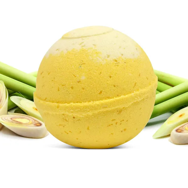 Lemongrass Organic Bath Bomb - Energizing and Relaxing