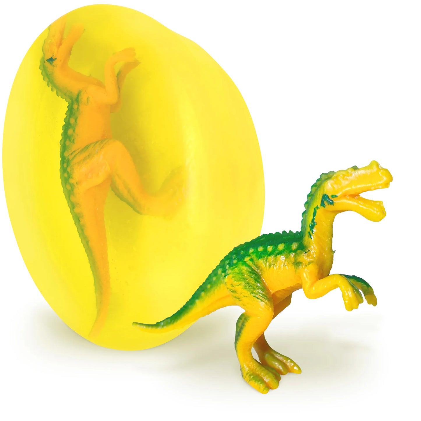 LEMON Soap Bar for Kids With DINO Toy Inside