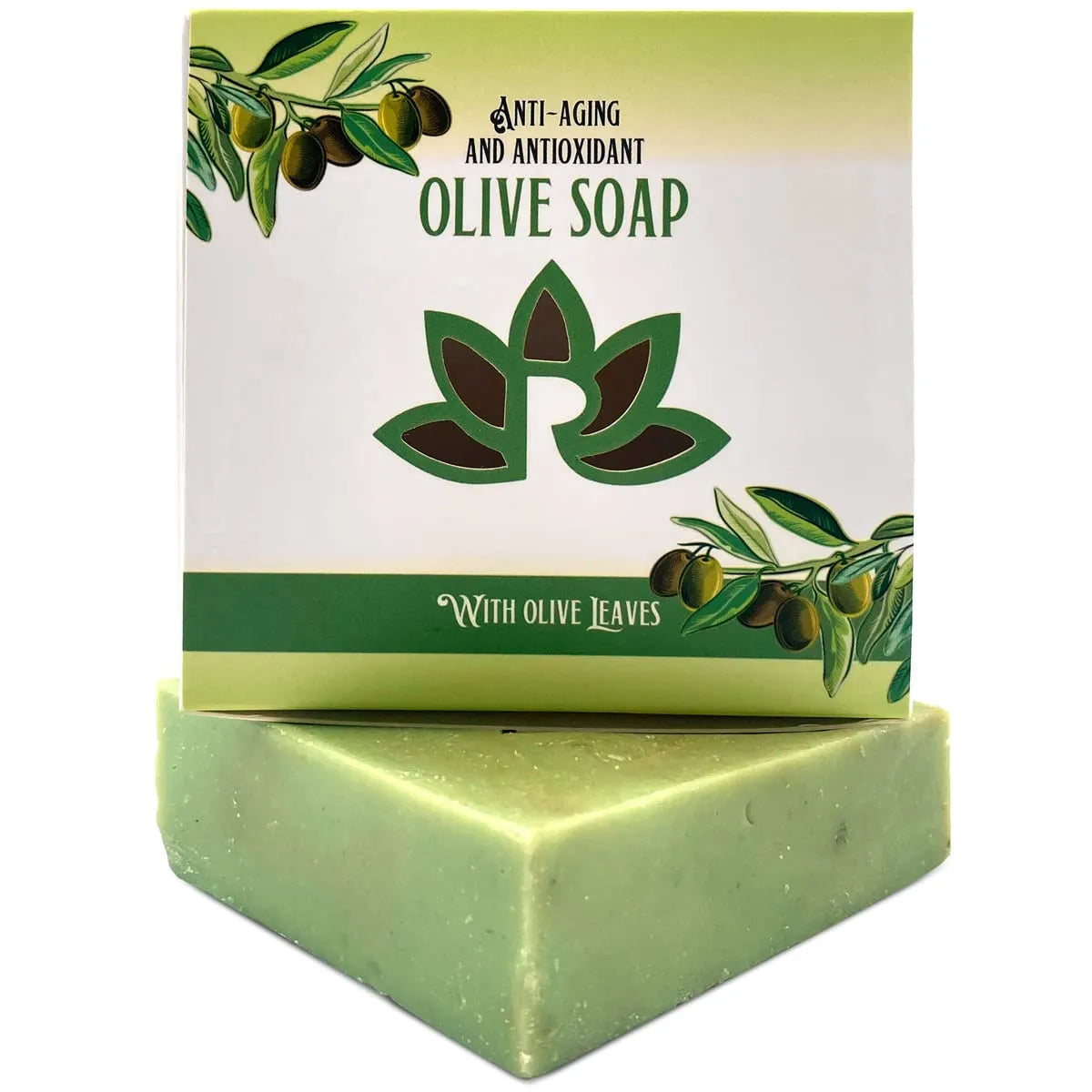 Organic Soap Bar with Olive Oil and Olive Leaves