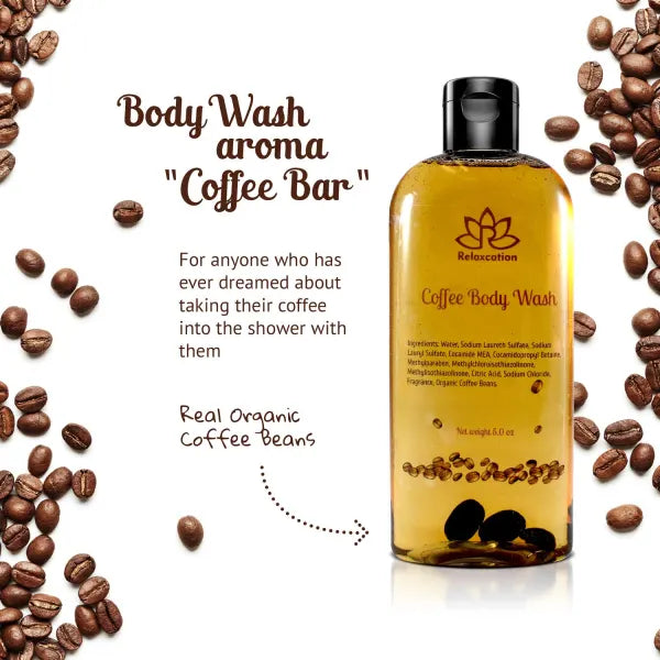 Bath and Spa Gift Set for Coffee Lovers