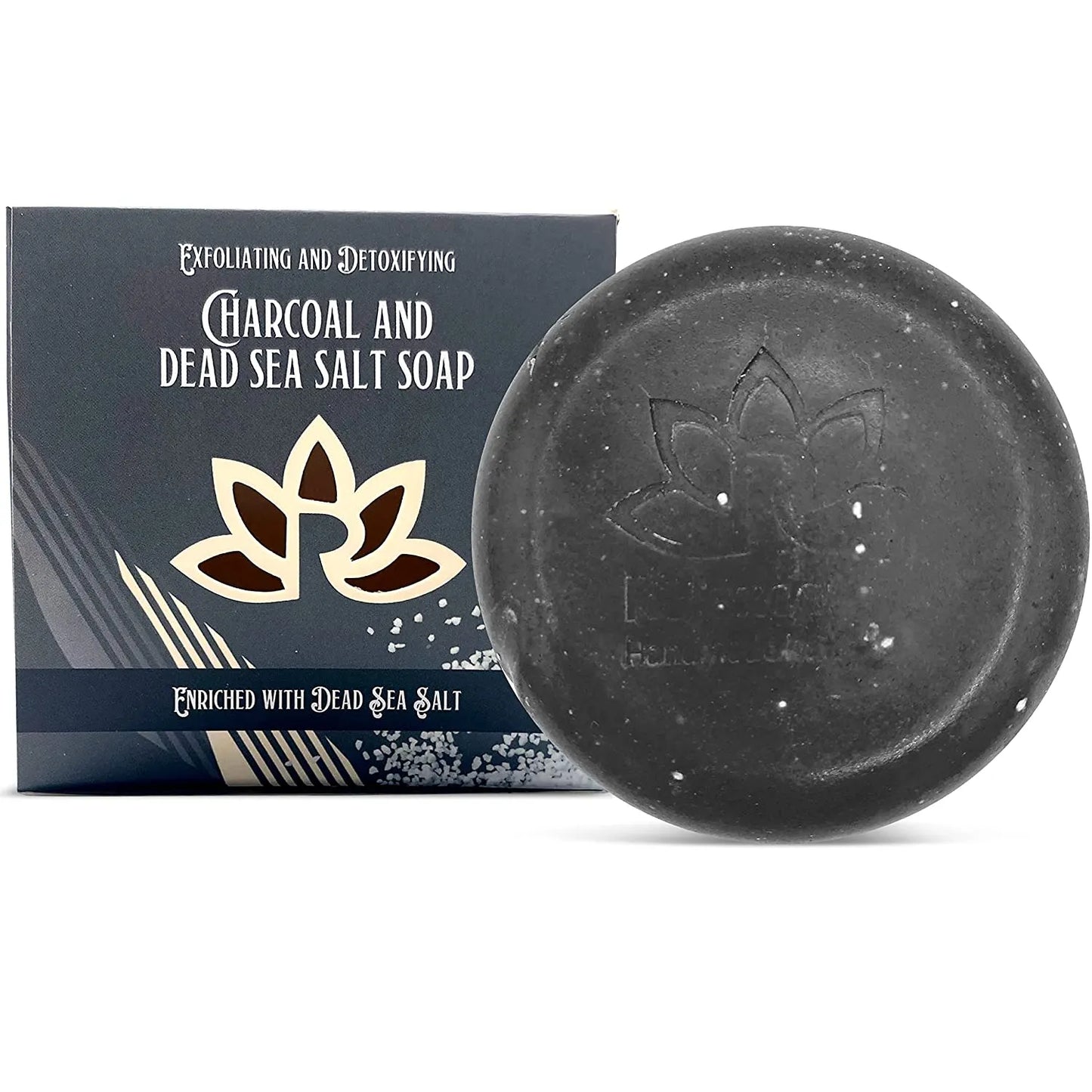 Black Charcoal Dead Sea Salt Soap