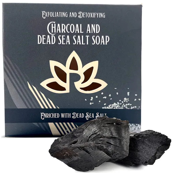 Black Charcoal Dead Sea Salt Soap