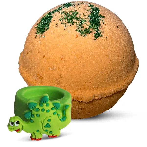 Dino Ring Toy Bath Bomb for Kids with Surprise Inside