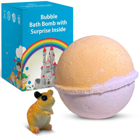 Gopher Toy Bath Bomb for Kids with Surprise Inside