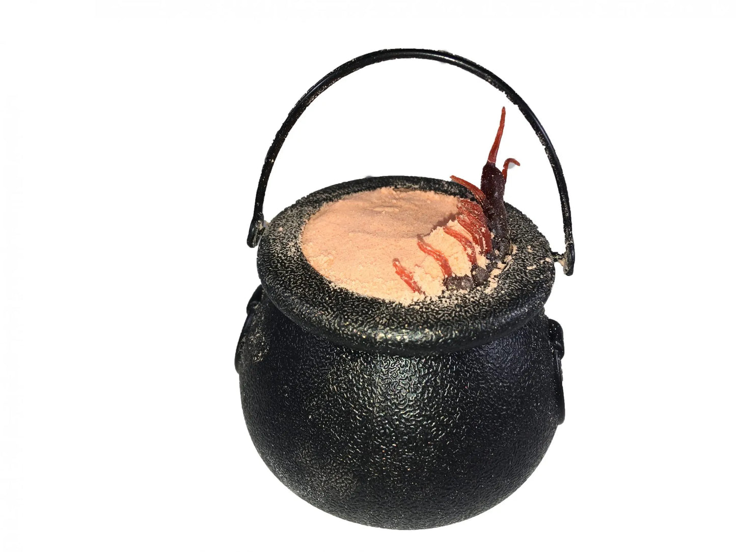 Witches Brew Cauldron Pumpkin Pie Bath Bomb - Surprise Scary Toy Inside