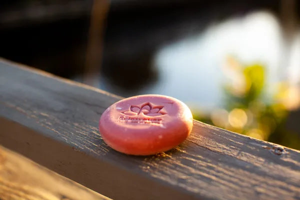 Natural Soap Bar with Rose Water and Kaolin Clay