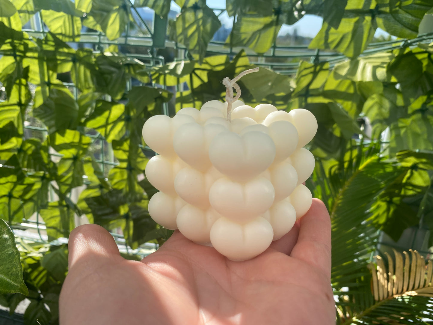 WHITE GARDENIA Heart Shaped Soy Wax Candle - 5.5 oz