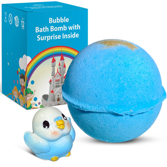 Little Bird Toy Bath Bomb for Kids with Surprise Inside