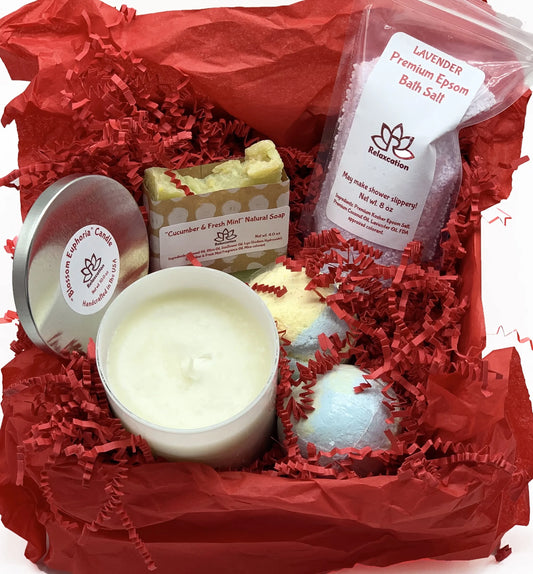 Bath and Spa Gift Basket for Women