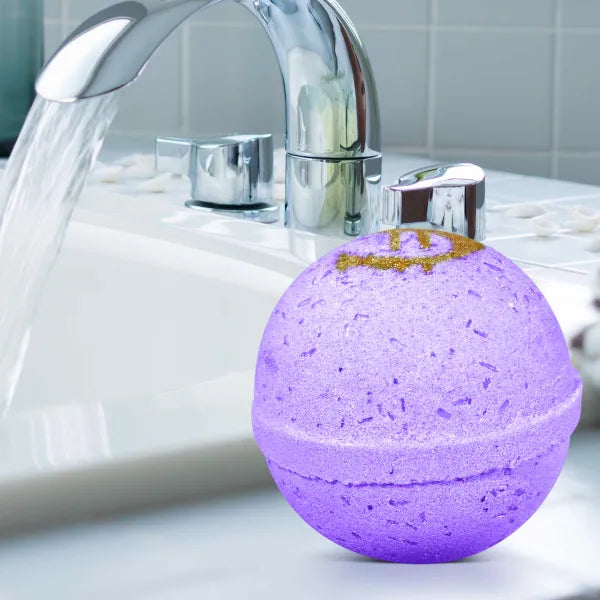 Lavender Bath Bomb with Money Surprise - Prize up to $100