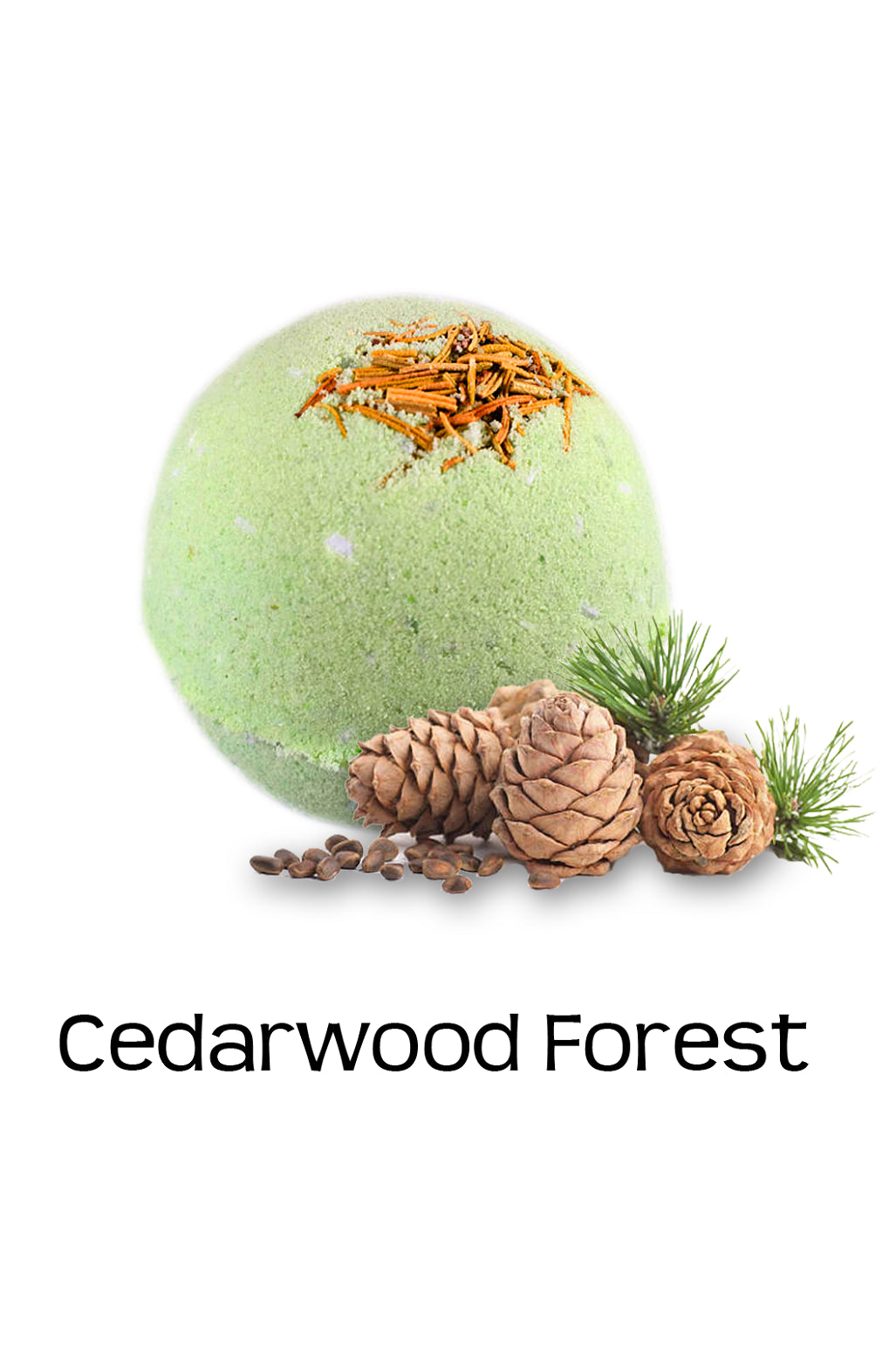 Organic Bath Bomb Cedarwood Scent