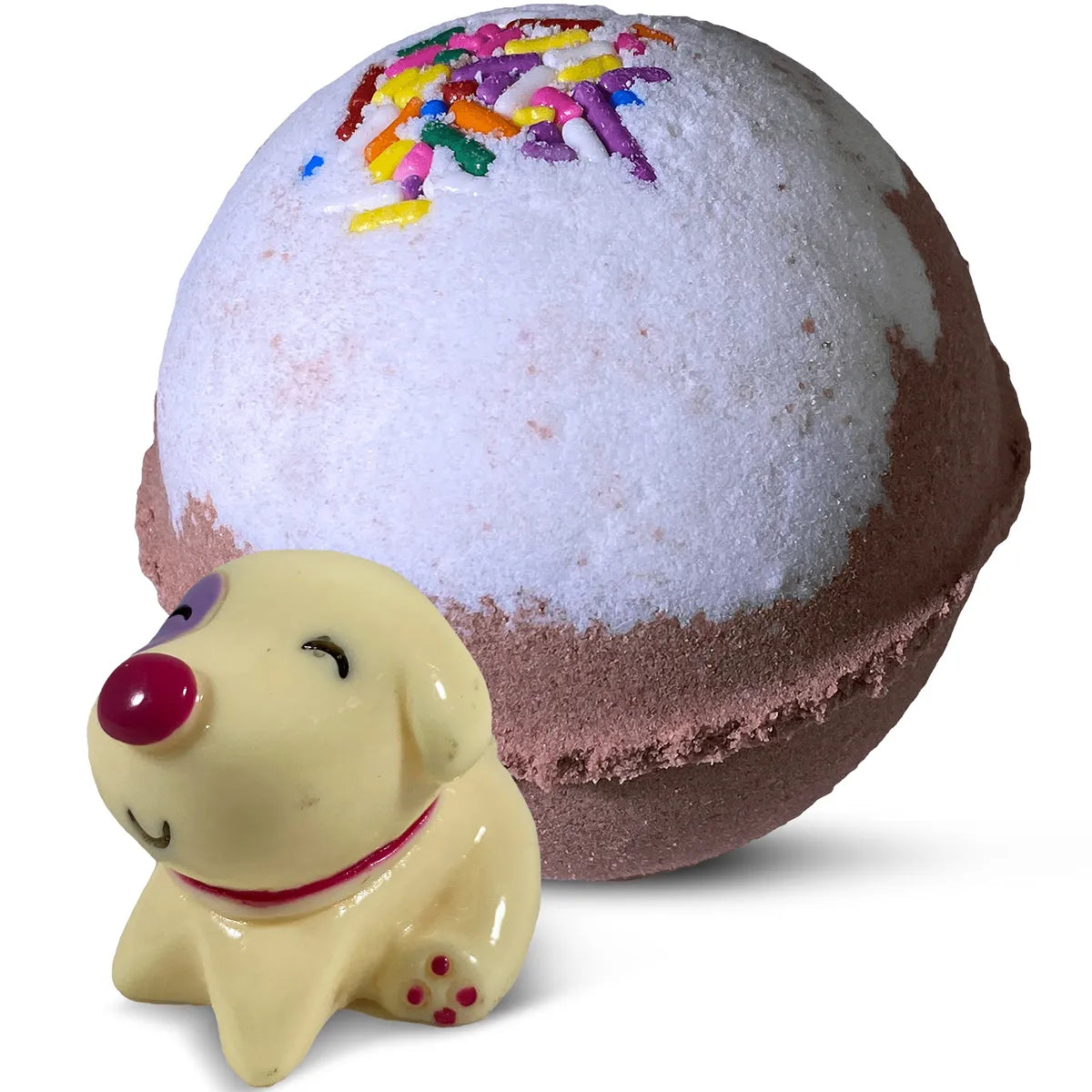 Cute Dog Toy Bath Bomb for Kids with Surprise Inside