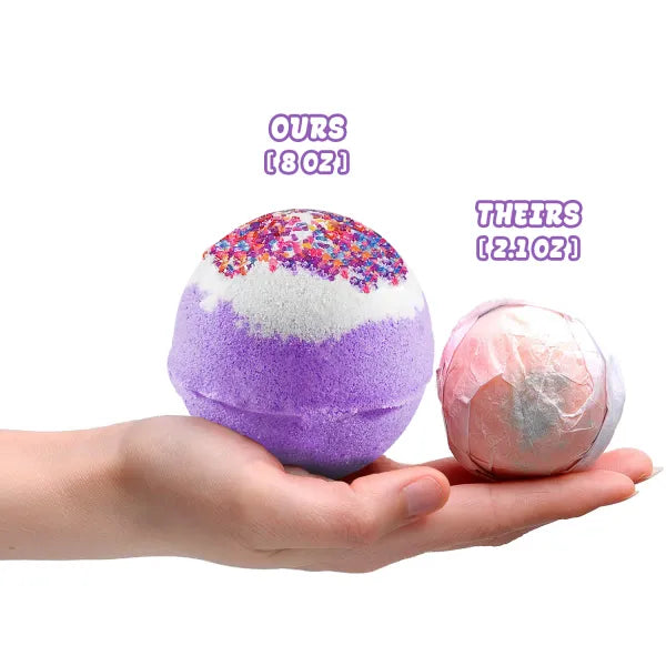 Jewelry Bath Bomb with Unicorn Necklace Inside