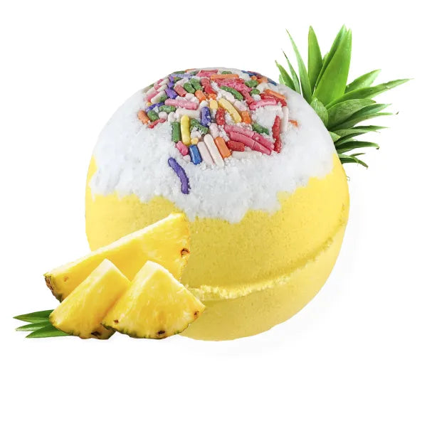 Jewelry Bath Bomb with PINEAPPLE Necklace Inside