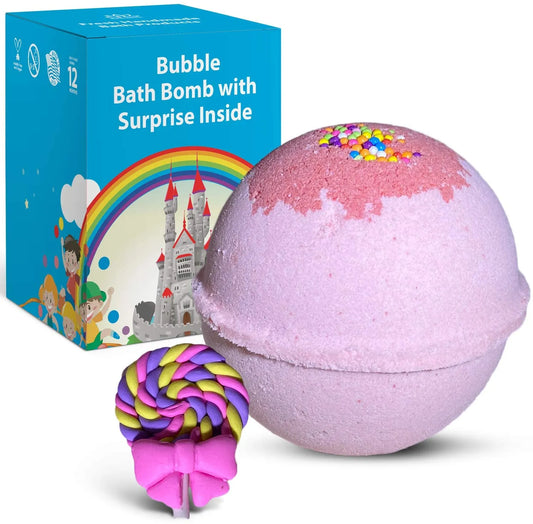 Lollipops Toy Bath Bomb for Kids with Surprise Inside