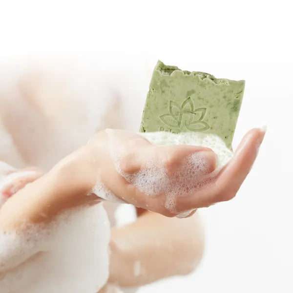 Organic Soap Bar with Olive Oil and Olive Leaves