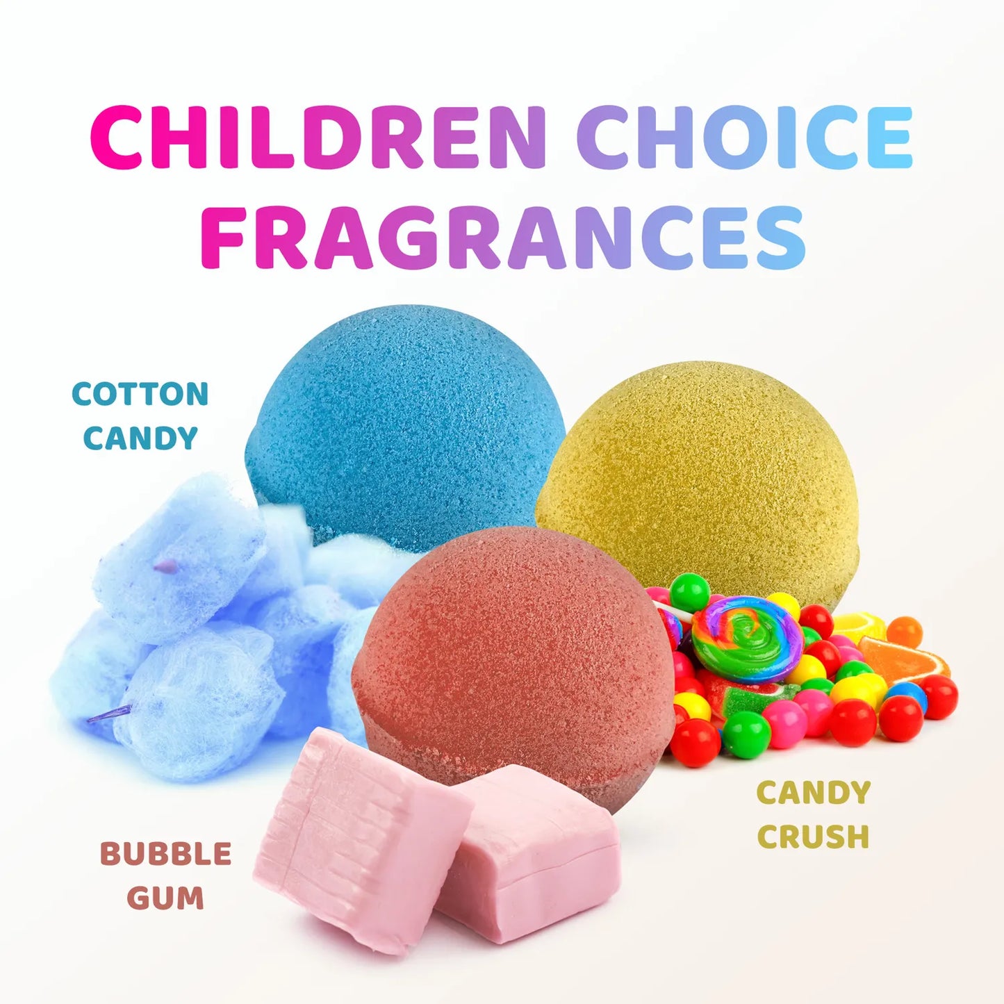 Big Bath Bombs for Kids with Surprise Wild Animals Toys Inside
