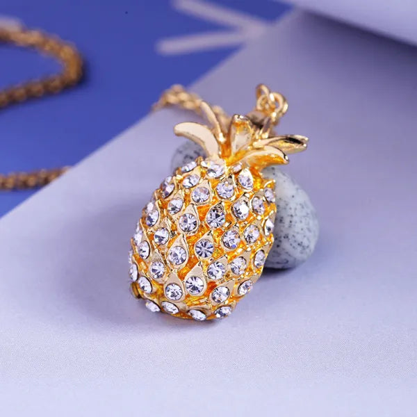 Jewelry Bath Bomb with PINEAPPLE Necklace Inside